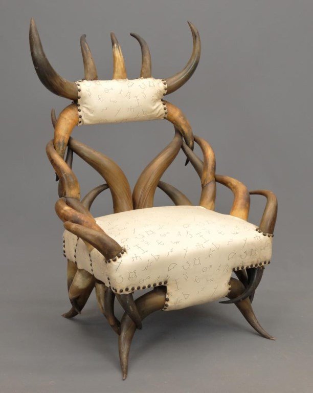 Victorian Horn Chair (1 of 10)