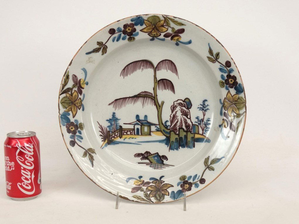 18th c. Delft Charger (1 of 6)