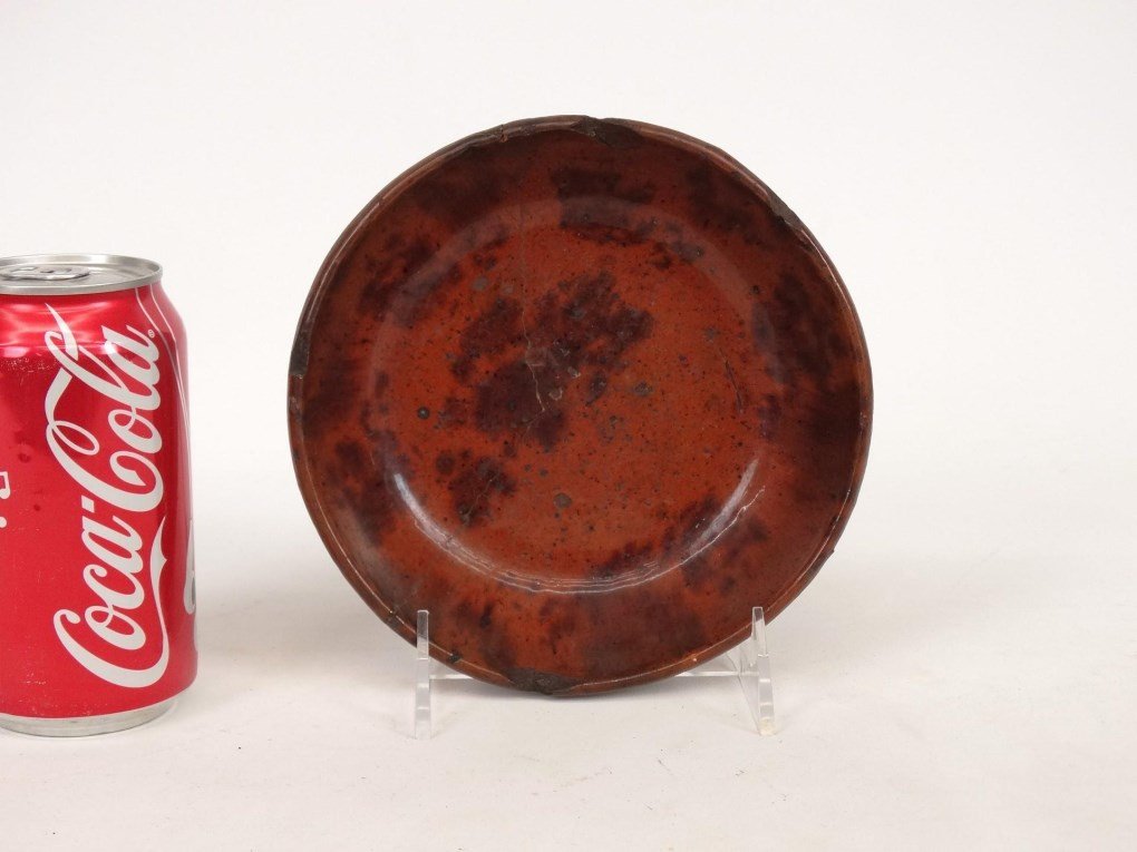 19th c. Redware Dishes (1 of 6)
