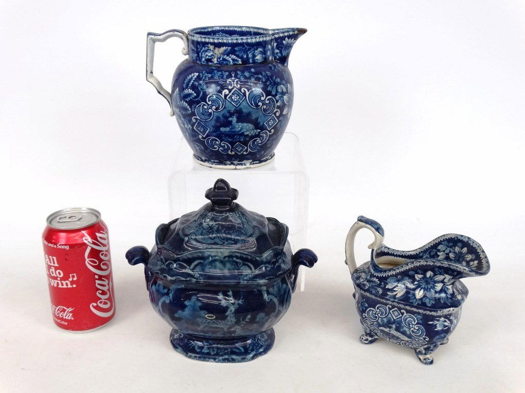 Staffordshire Blue And White Transferware (1 of 7)