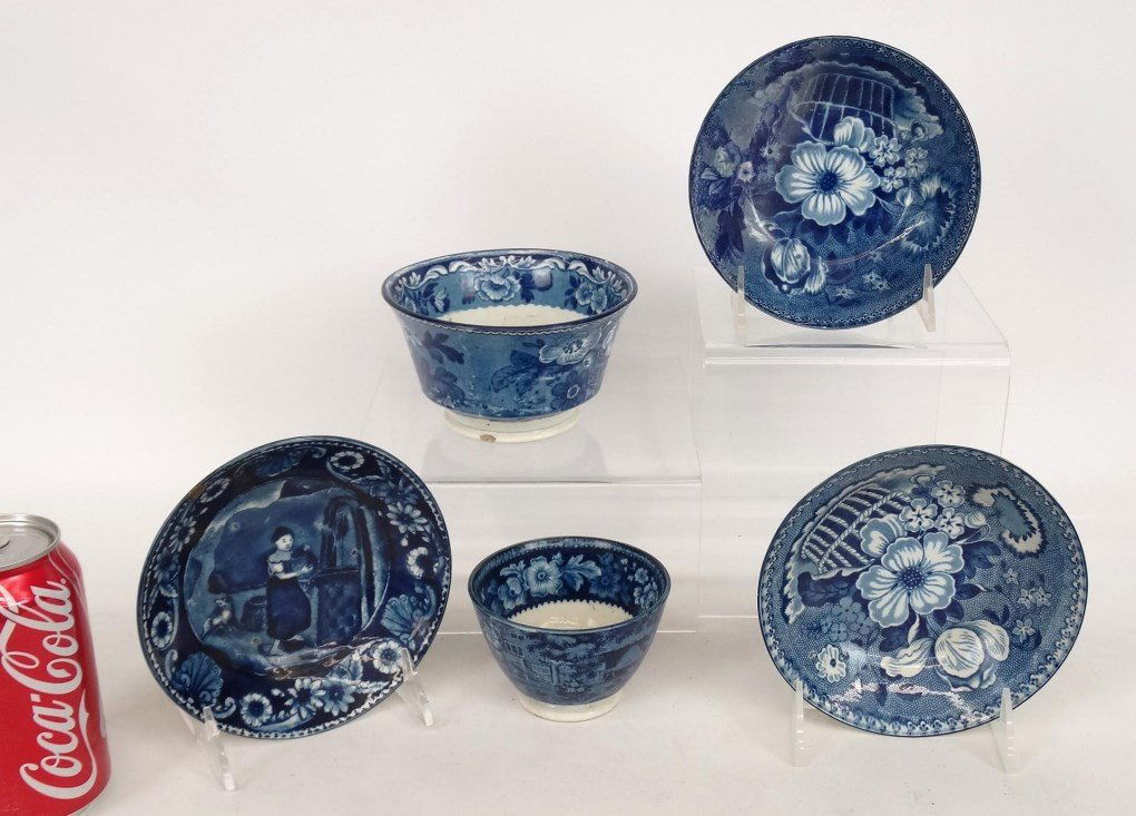 Staffordshire Blue And White Transferware (1 of 10)