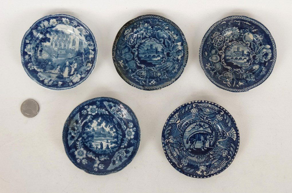 Staffordshire Blue And White Transferware (1 of 7)