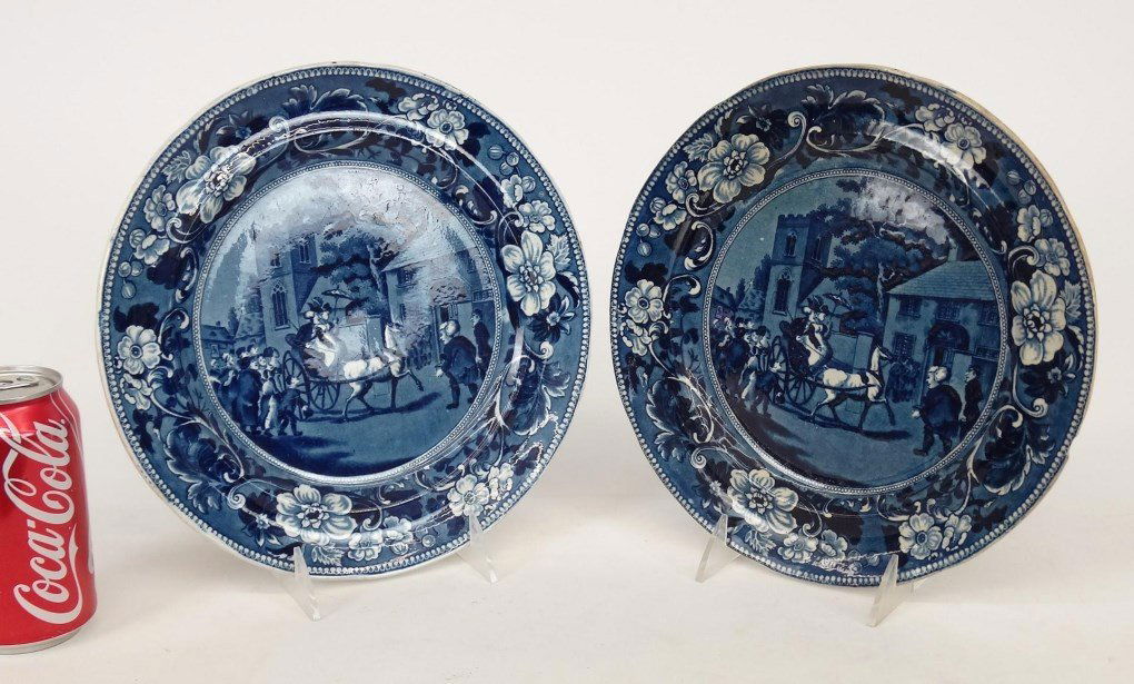 Staffordshire Blue And White Transferware (1 of 10)