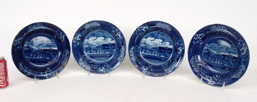 Staffordshire Blue And White Transferware (1 of 10)