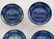 Staffordshire Blue And White Transferware Plates - 2