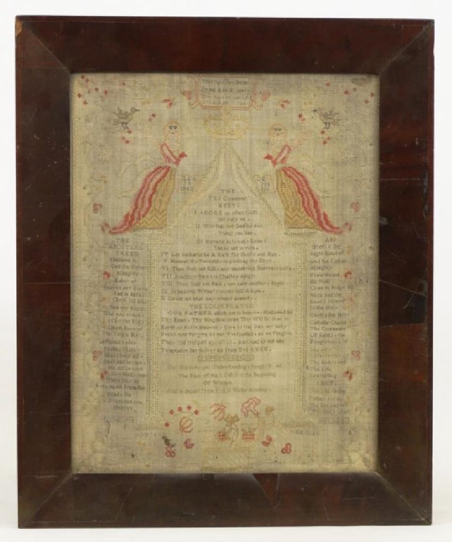 19th c. Sampler (1 of 5)