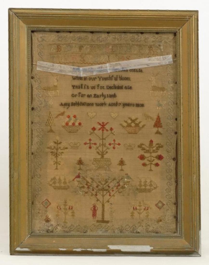 19th c. Sampler (1 of 6)