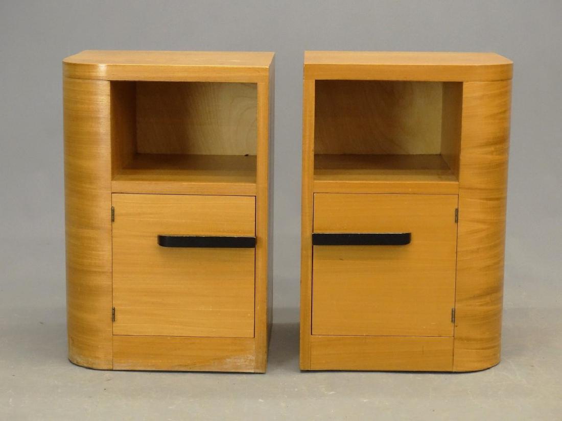 Pair Art Deco Nightstands (1 of 5)
