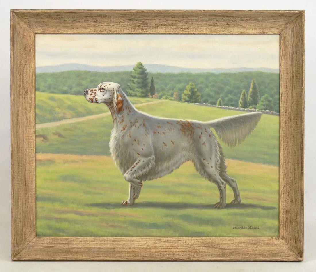 Charles Liedl, (Mid 20th C.), English Setter (1 of 5)