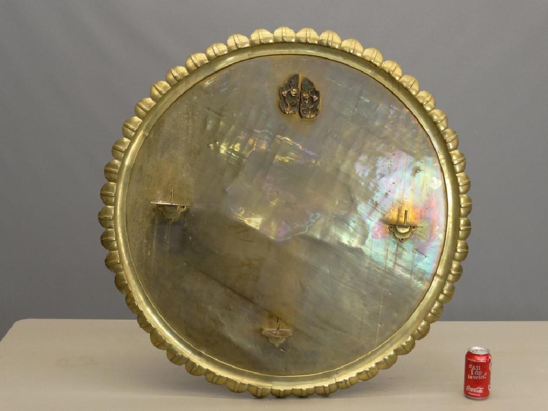 Brass Tray Wall Sconce (1 of 5)