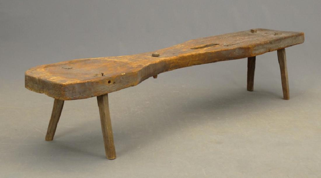 19th c. Peg Leg Cobblers Bench (1 of 3)