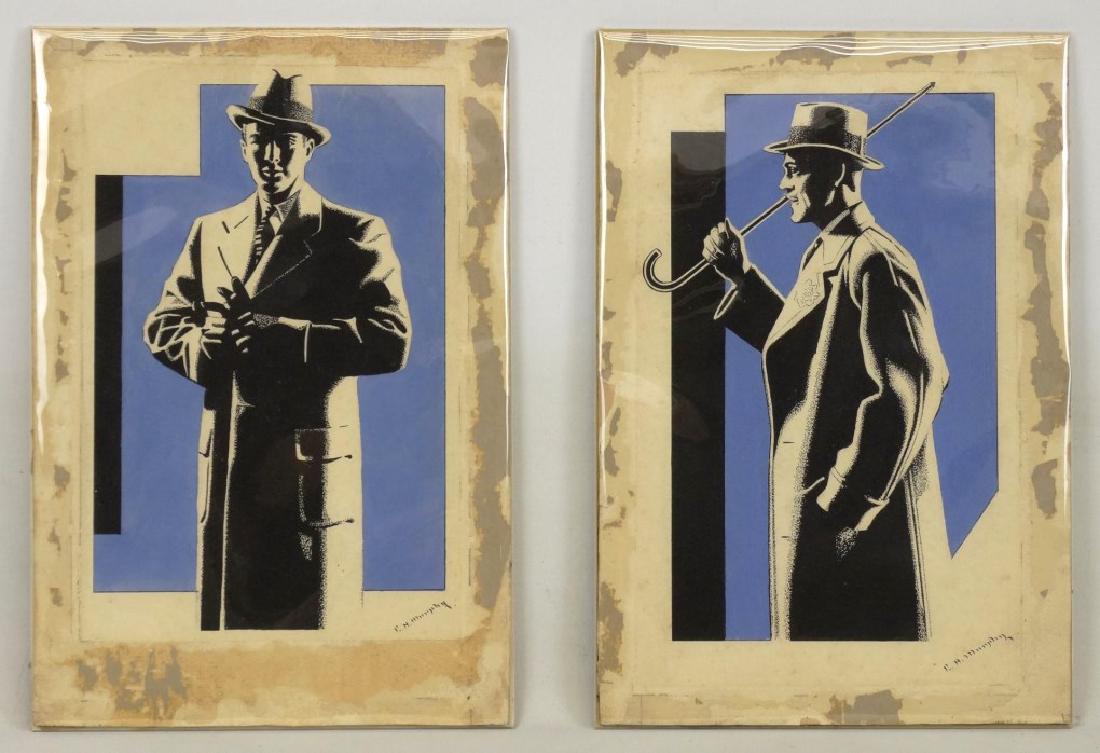 Gentleman's Art Deco Fashion Designs (1 of 6)