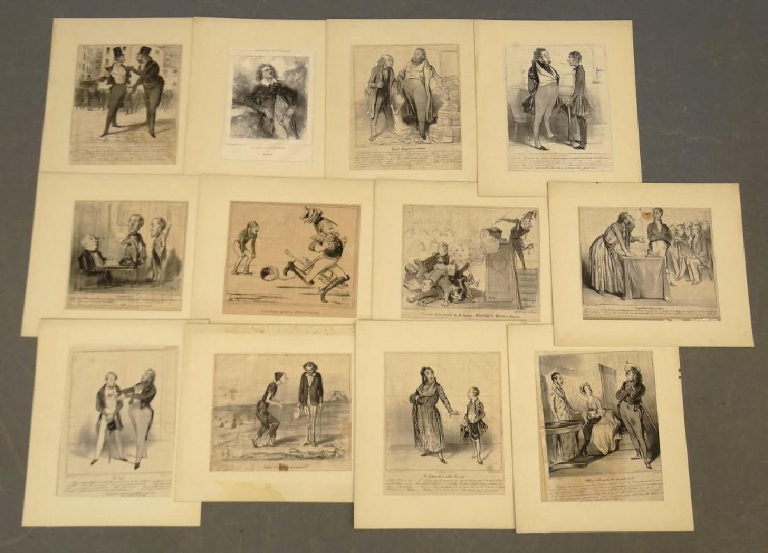 Honore Daumier (French 1808-1879) (1 of 9)