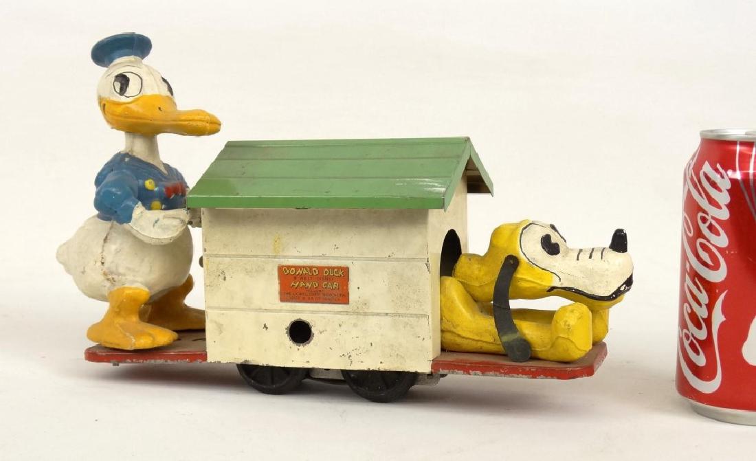 Lionel Donald Duck Hand Car Toy (1 of 6)