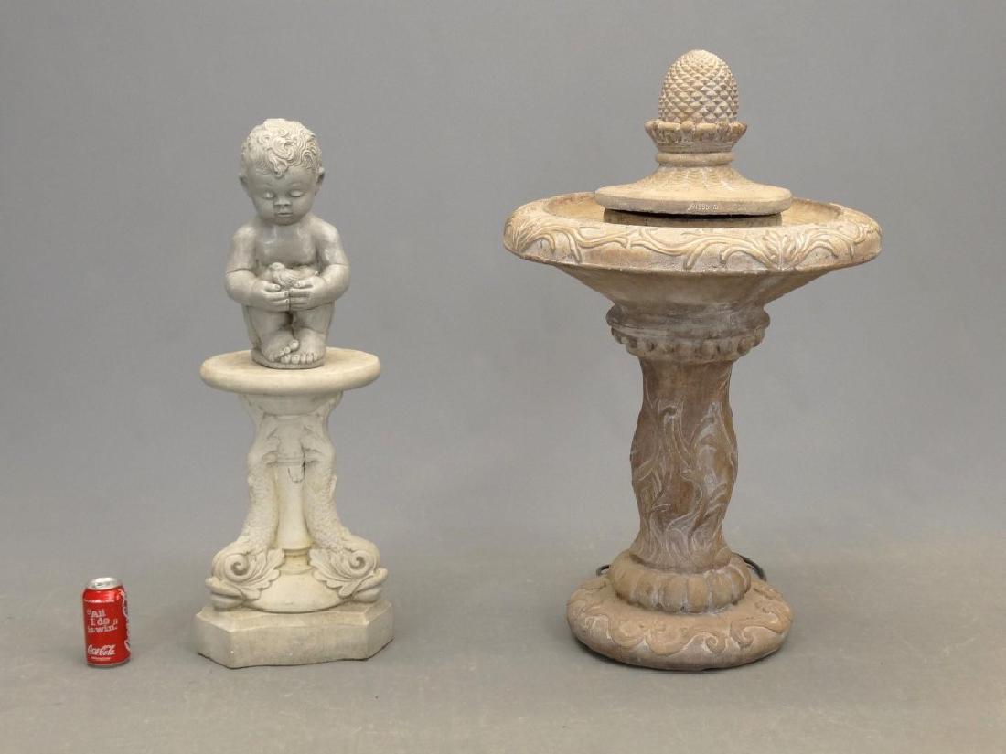 Birdbath & Garden Statue Lot (1 of 8)