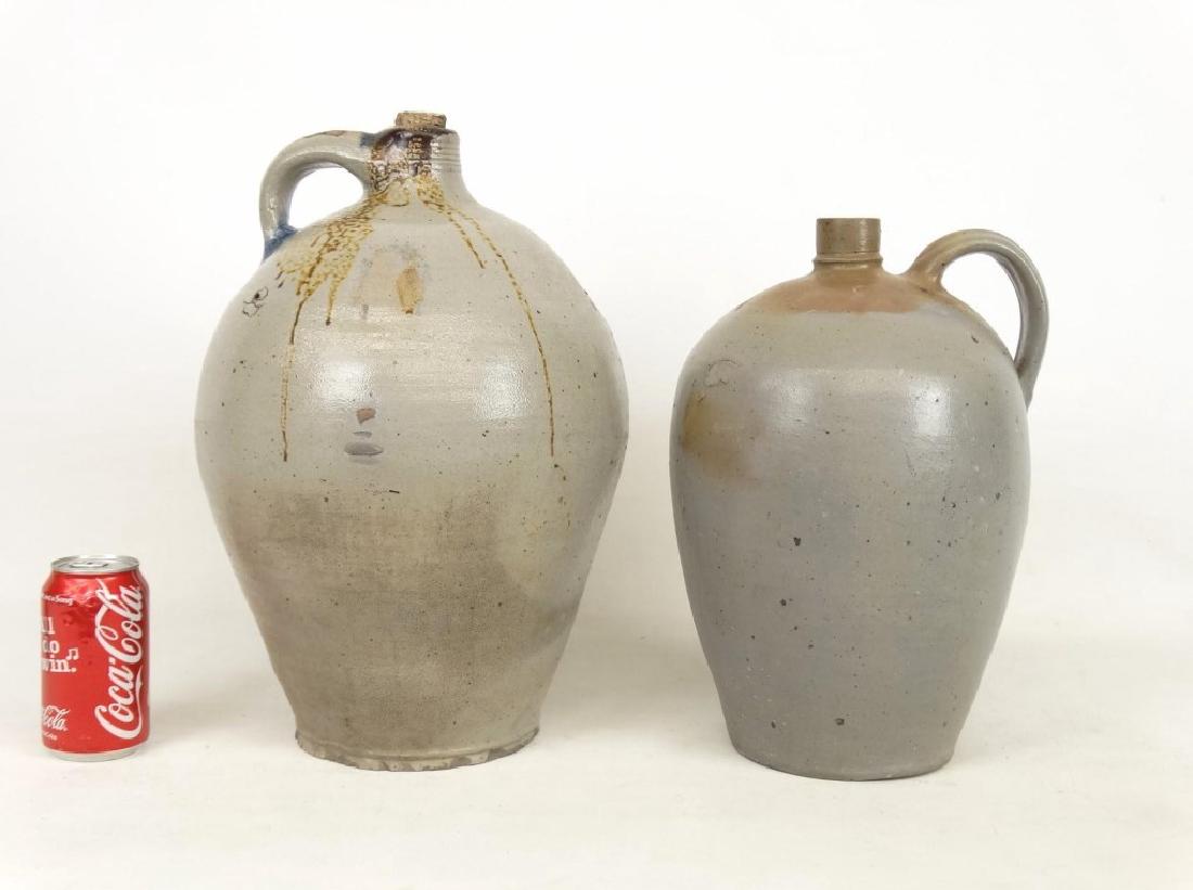 19th c. Stoneware Jugs (1 of 8)
