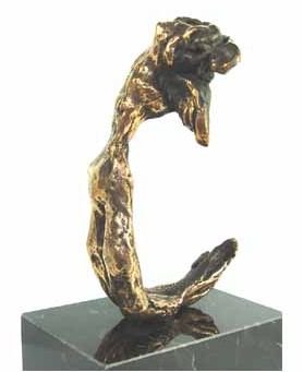 DALI Salvador"Angel of Victory"Bronze sculpture