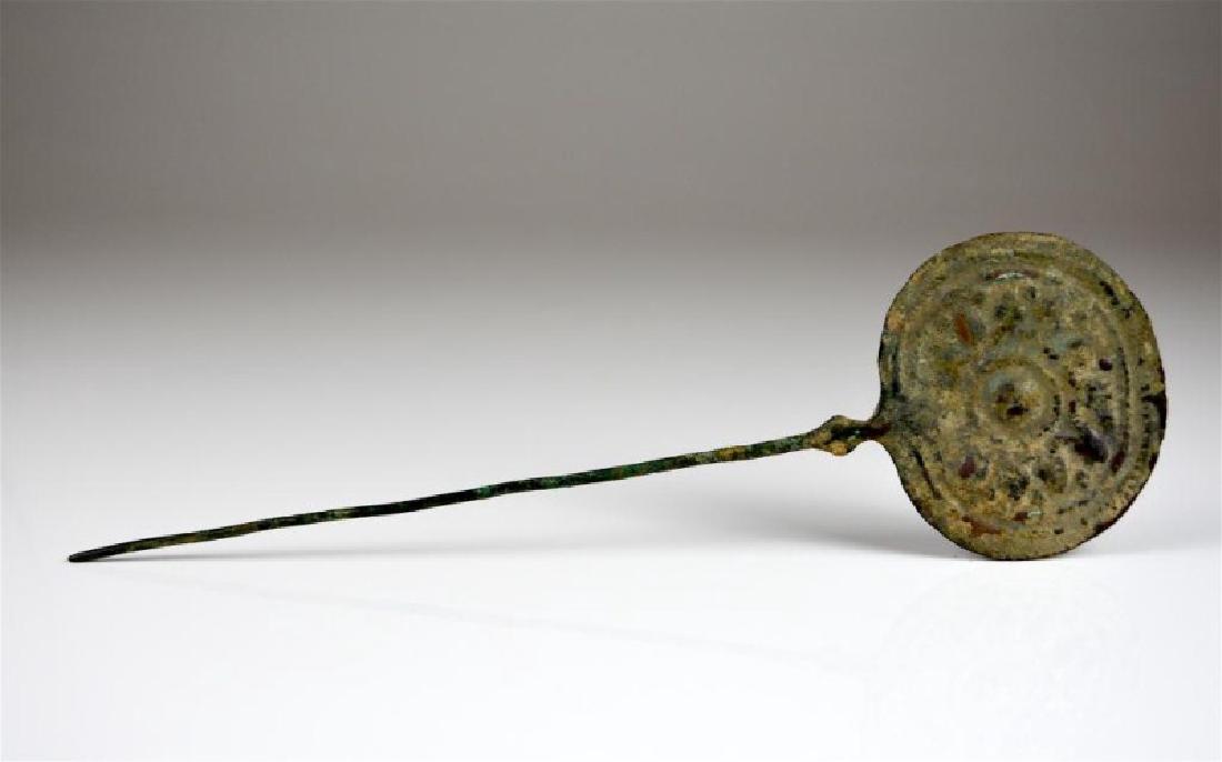 NEAR EASTERN BRONZE HAIR PIECE (1 of 2)