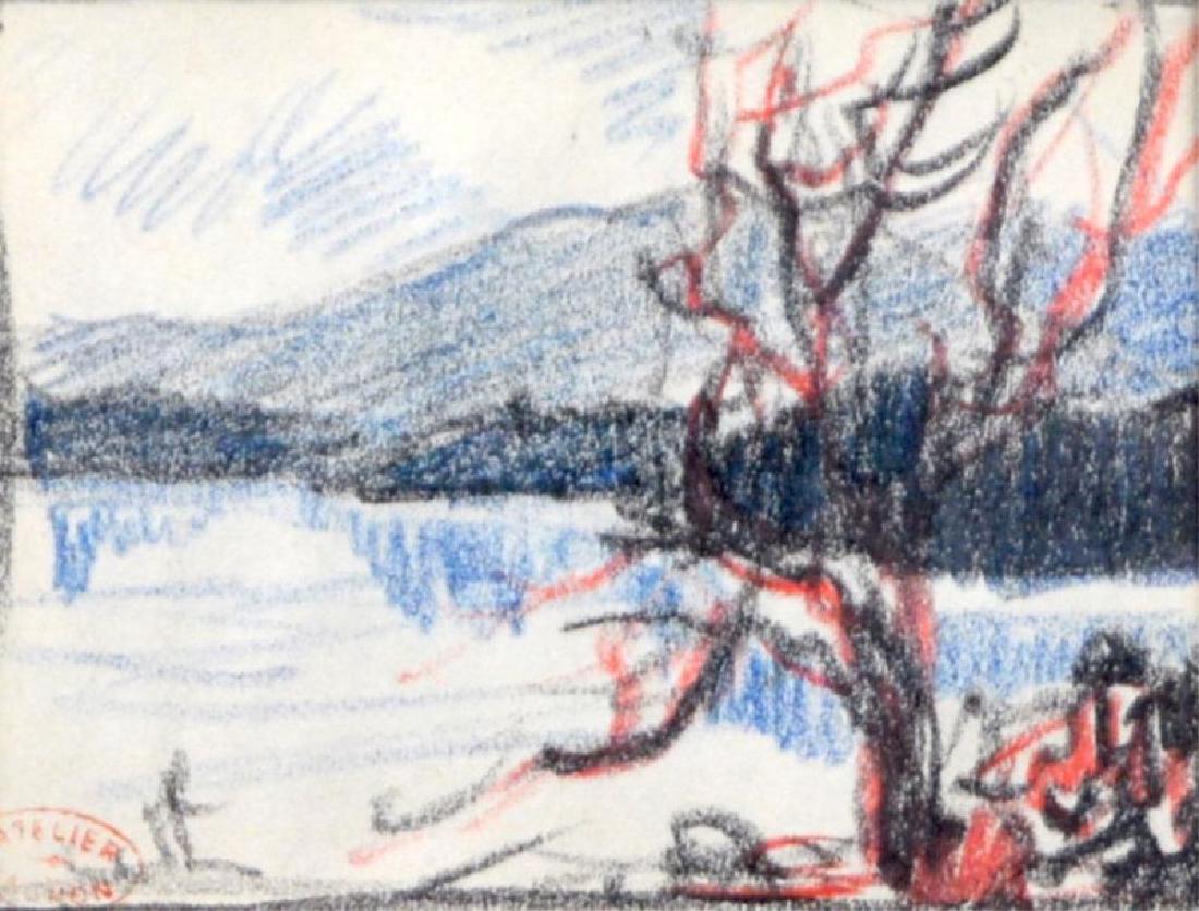 CLARENCE-ALPHONSE GAGNON (Canadian, 1881-1942) (1 of 3)