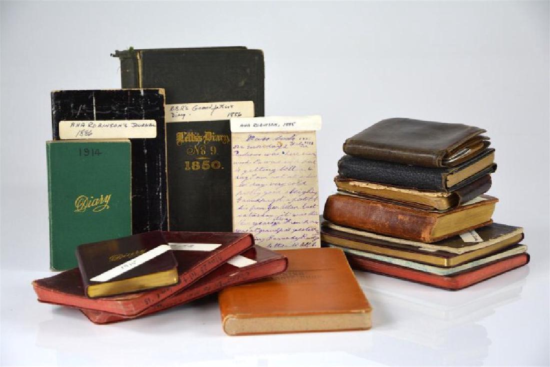 METAL BOUND PINE DOCUMENT BOX OF CANADIAN INTEREST (1 of 4)