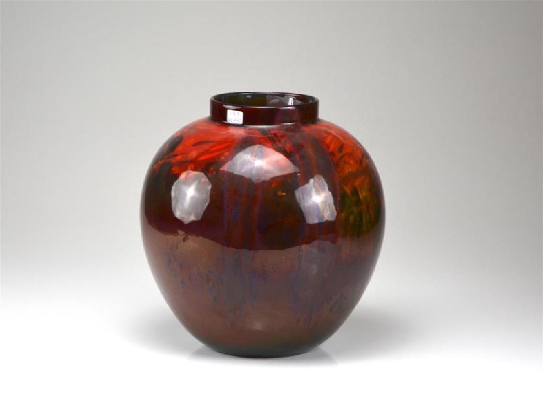 ROYAL DOULTON SUNG FLAMBE GLAZED VASE (1 of 5)