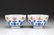 PAIR BLUE AND WHITE PORCELAIN BOWLS