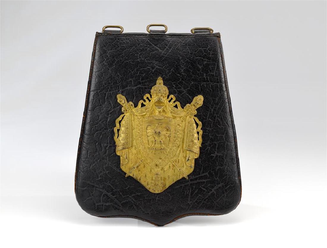 French cavalry 19th C sabretache (1 of 4)