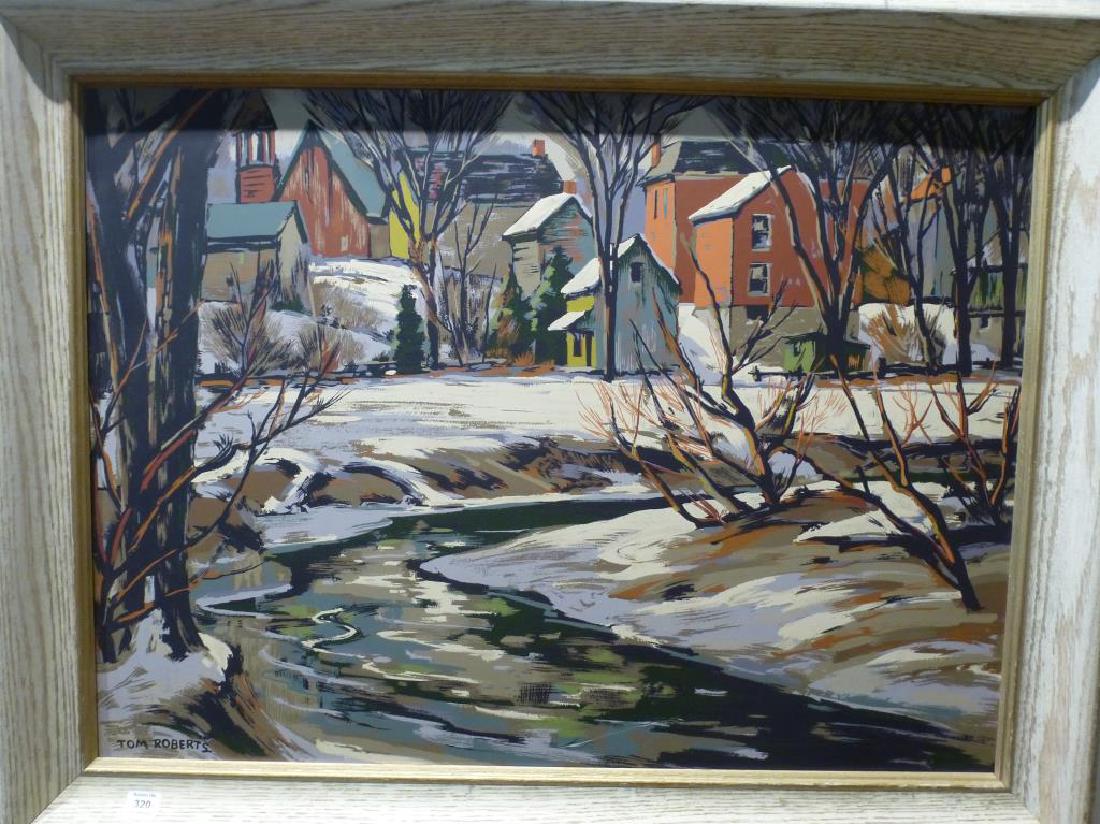 Tom Roberts Sampson-Matthews silkscreen: Tom Roberts Sampson-Matthews silkscreen