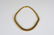 Italian 14k yellow gold loop link necklace