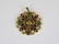 18k gold plique a jour pendant - 2