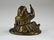 Patinated bronze figure - 2