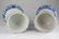 PAIR OF CHINESE BLUE & WHITE PORCELAIN PRICKETS - 6