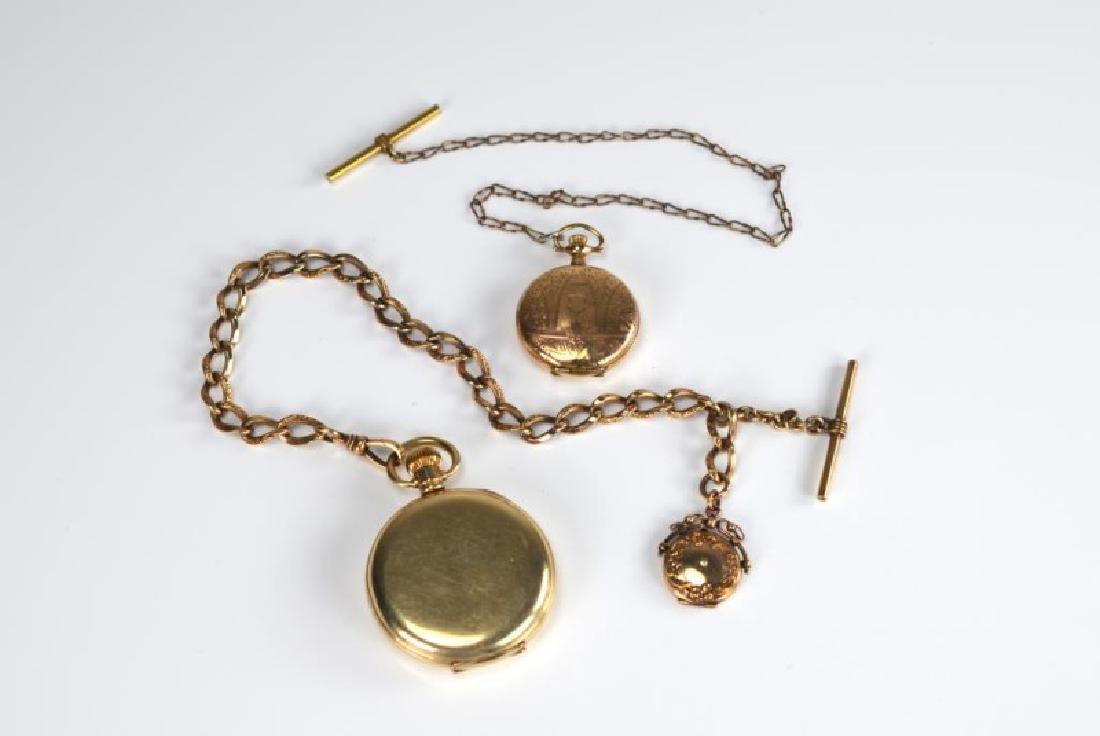 Two Waltham and Elgin pocket watches (1 of 5)