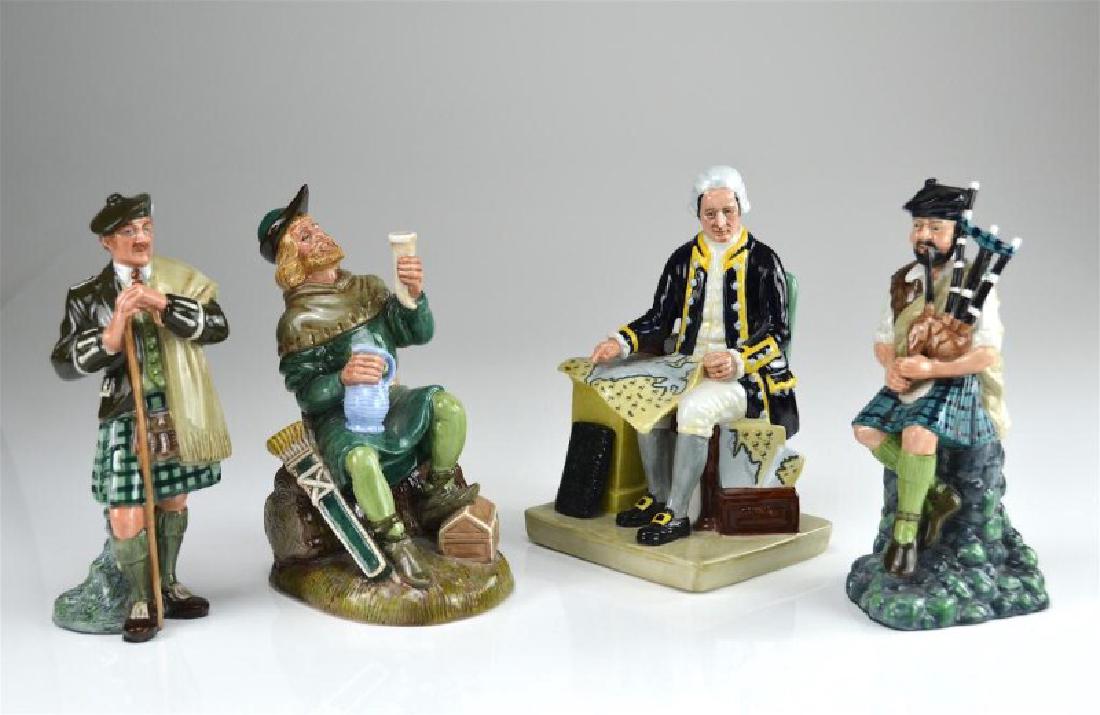 Four Royal Doulton figures (1 of 2)