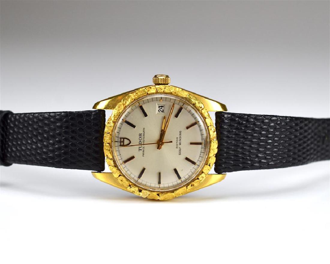 Rolex gold Tudor Prince Oysterdate wristwatch (1 of 4)