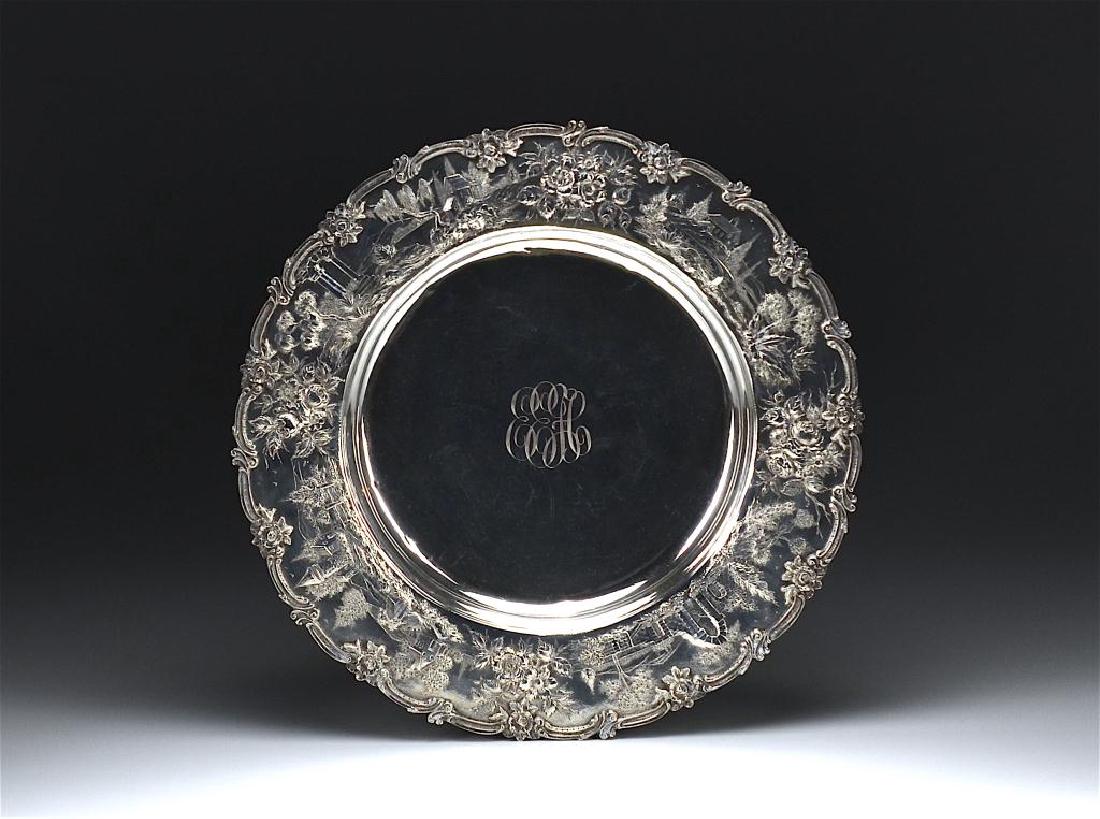 AMERICAN S. KIRK & SON SILVER CHARGER (1 of 5)