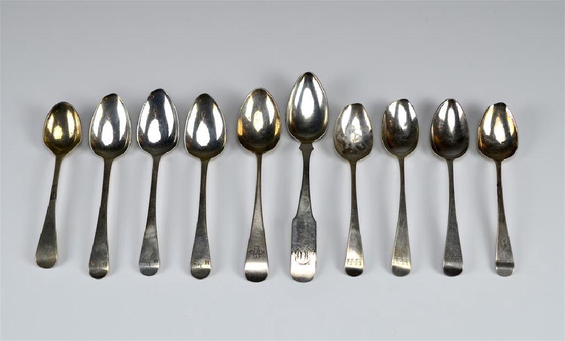 Group of silver flatware (1 of 6)