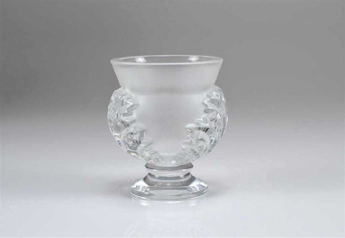 Lalique St. Cloud glass vase (1 of 2)