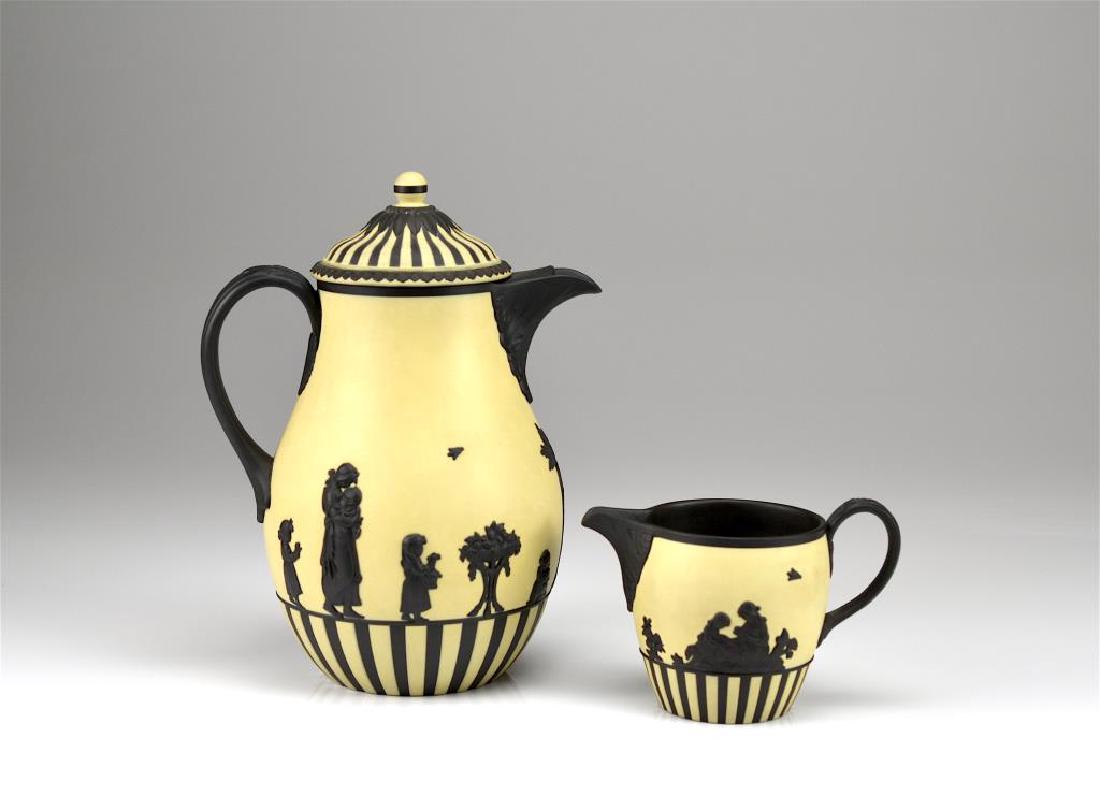 Wedgwood Jasperware partial coffee set (1 of 1)