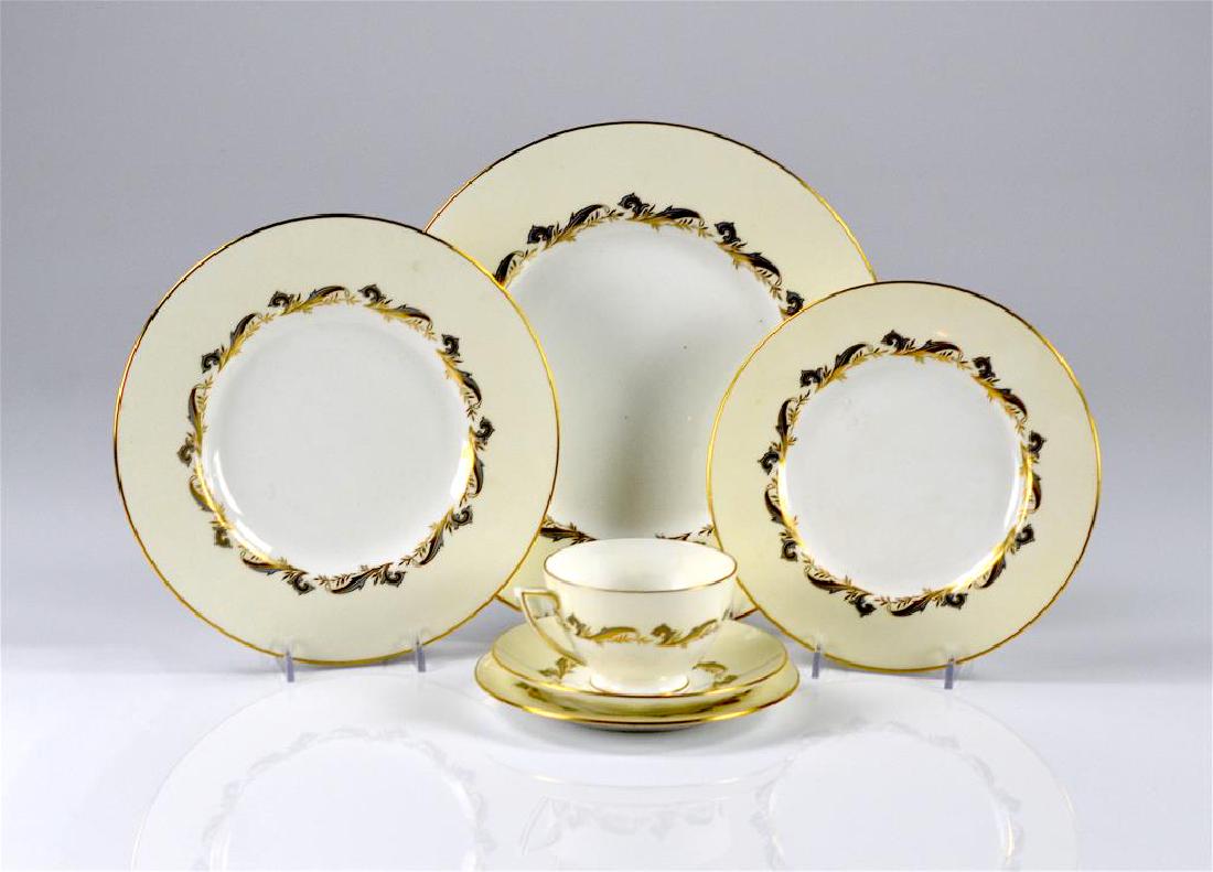 60 pcs of Minton Gold Laurentian dinnerware (1 of 2)