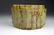 CHINESE GREEN JADE CARVED CONG - 4