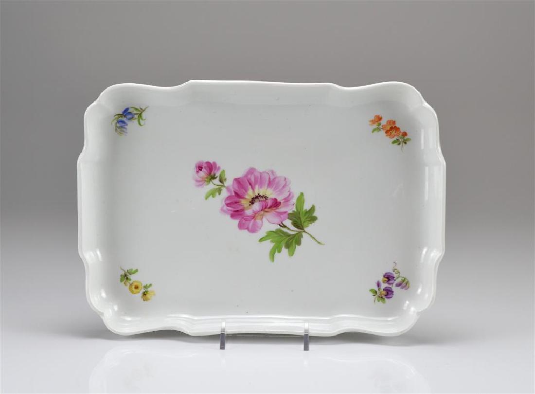 Meissen hand painted porcelain platter (1 of 4)