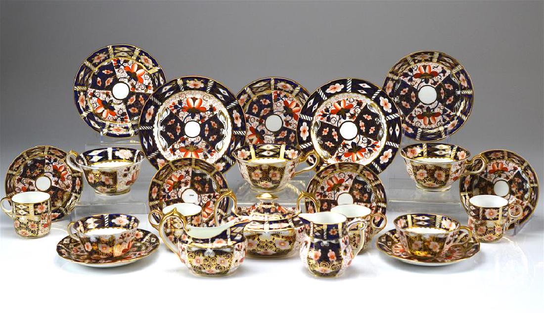 Royal Crown Derby Imari partial tea service (1 of 6)