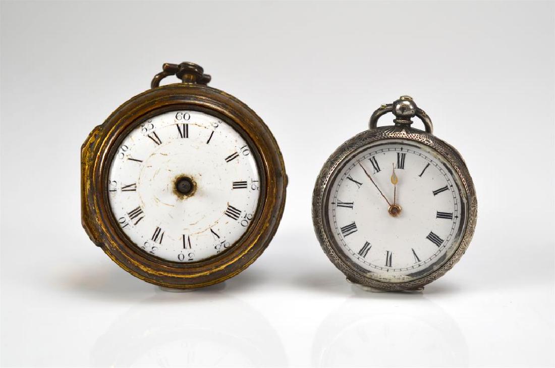 18th C English pair case pocket watch (1 of 6)