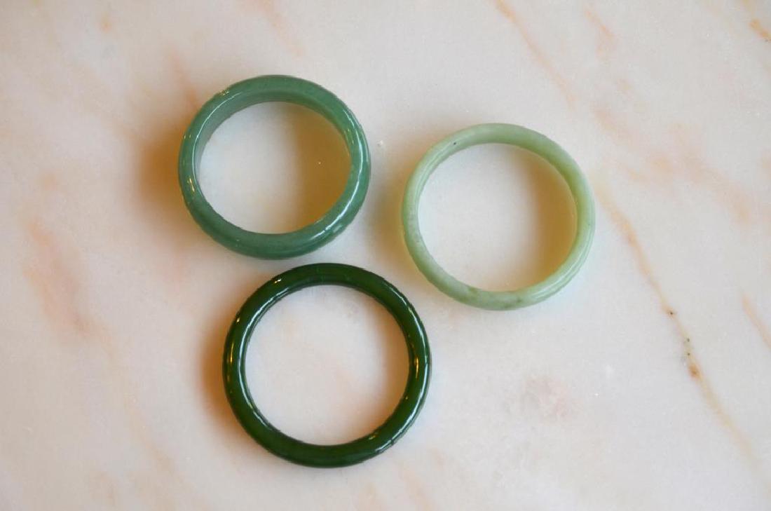 Three jadeite bangles (1 of 2)