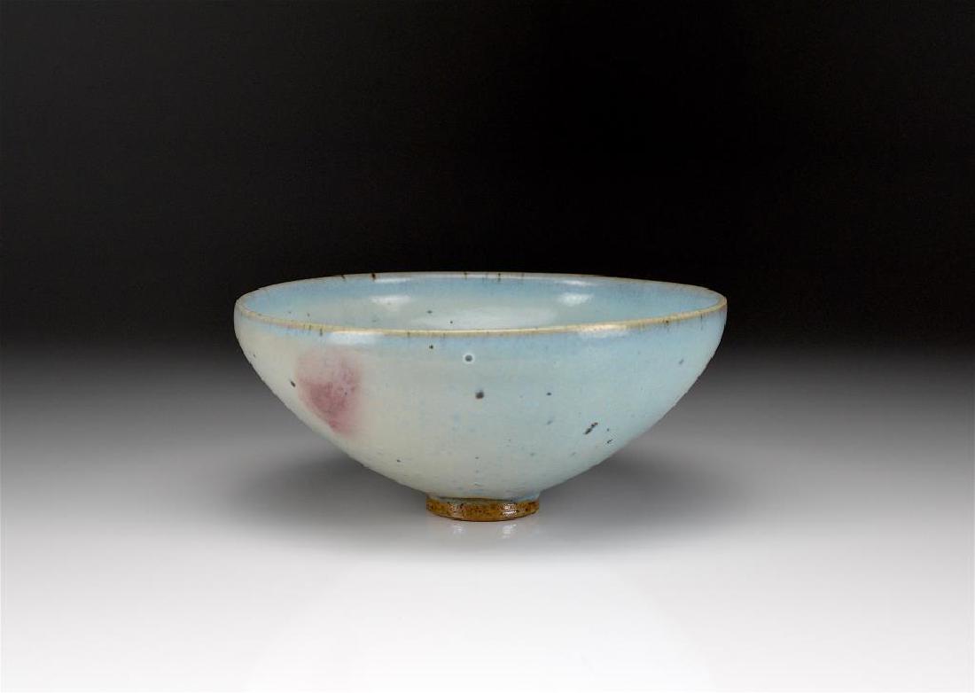 CHINESE JUN WARE STYLE FLAMBE CERAMIC BOWL (1 of 7)
