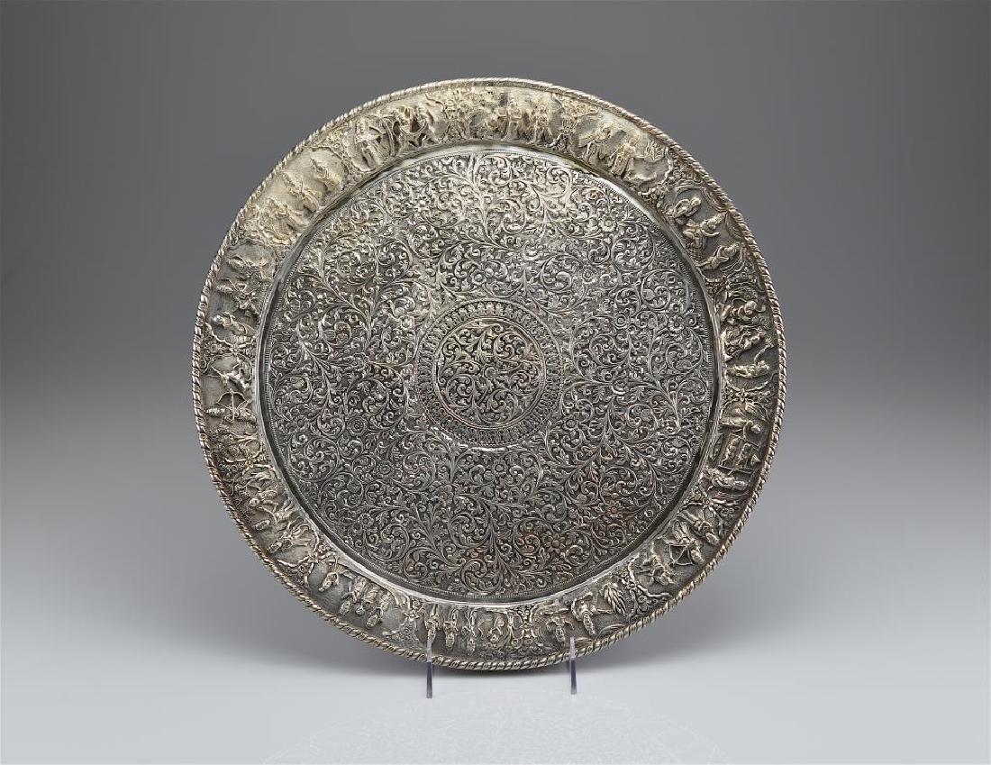 Indian Kutch silver tray (1 of 4)