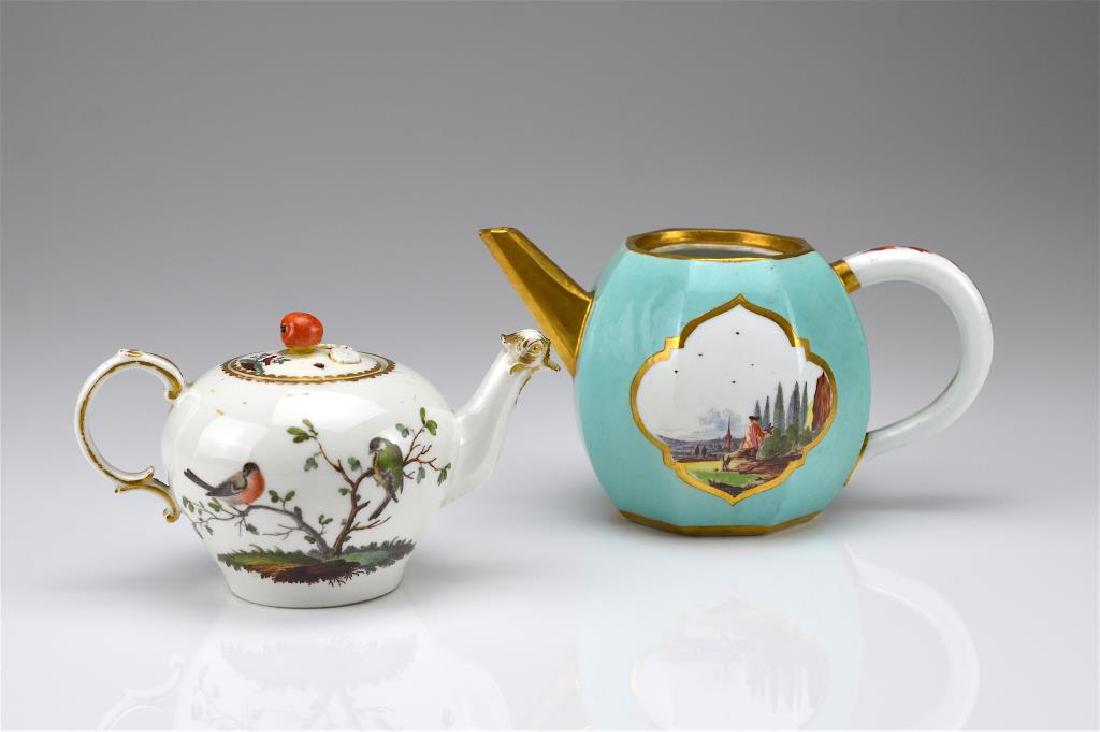 Two Continental porcelain teapots (1 of 8)