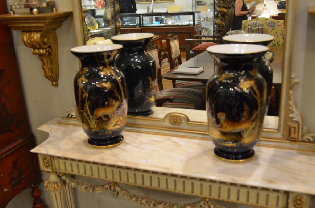 Pair of Paris porcelain vases (1 of 4)