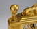 Pair of French bronze figural chenets - 4